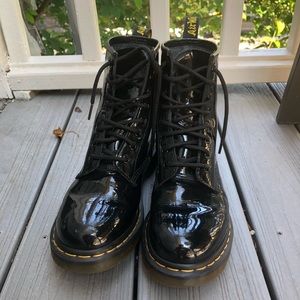 Doc Martens 1460 Patent Leather Boots